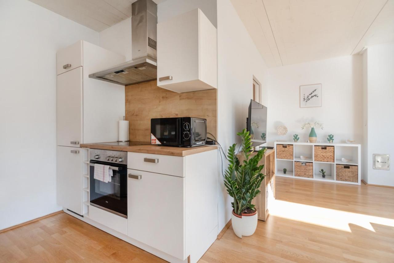 Helles, Neues Dg Apartment Mit Blick Zum Donauturm فيينا المظهر الخارجي الصورة